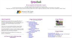 Desktop Screenshot of grapeseek.org